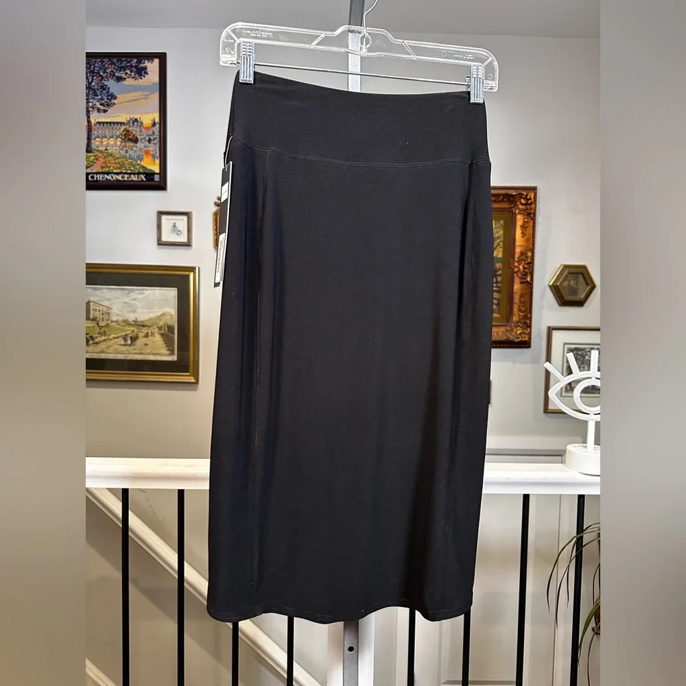 Sympli Diva Skirt Short Black Size 6 Button Detail - Picture 10 of 12